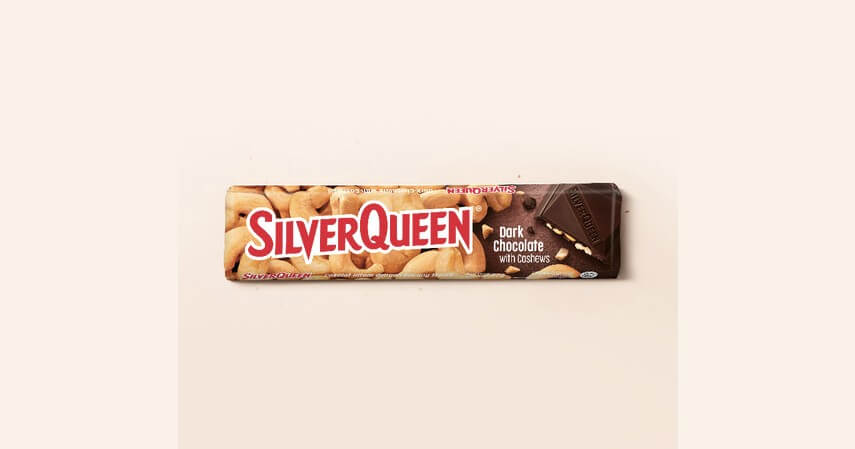 Silverqueen Cashew Nut Dark Chocolate